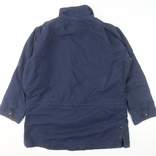 Berne Apparel Women’s Navy Mid-Length Work Jacket Size L (14-16)