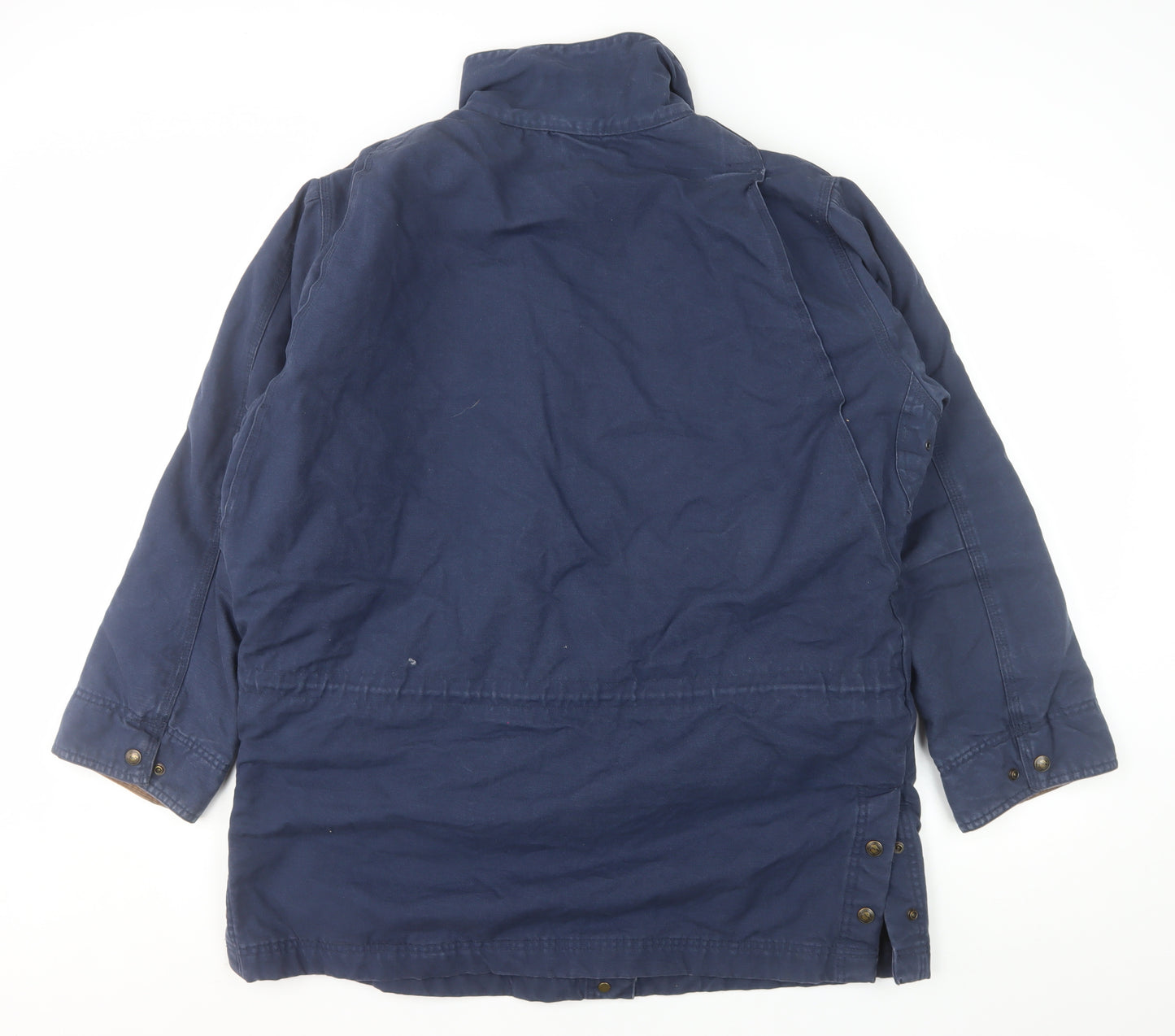 Berne Apparel Women’s Navy Mid-Length Work Jacket Size L (14-16)