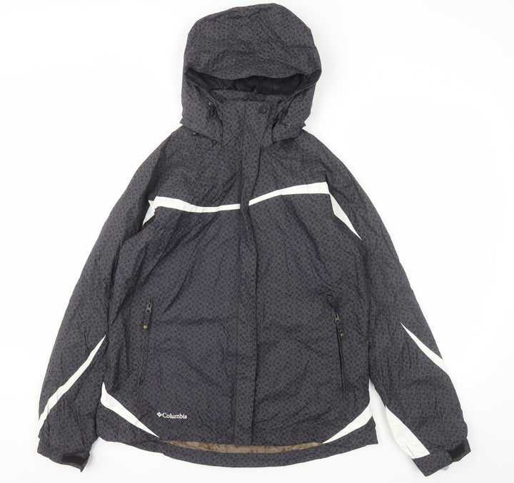 Columbia Women's Grey 3-in-1 Waterproof Hooded Jacket M