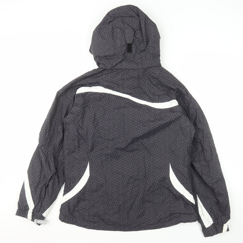 Columbia Women's Grey 3-in-1 Waterproof Hooded Jacket M