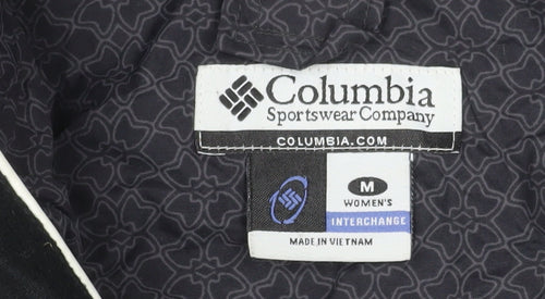 Columbia Women's Grey 3-in-1 Waterproof Hooded Jacket M