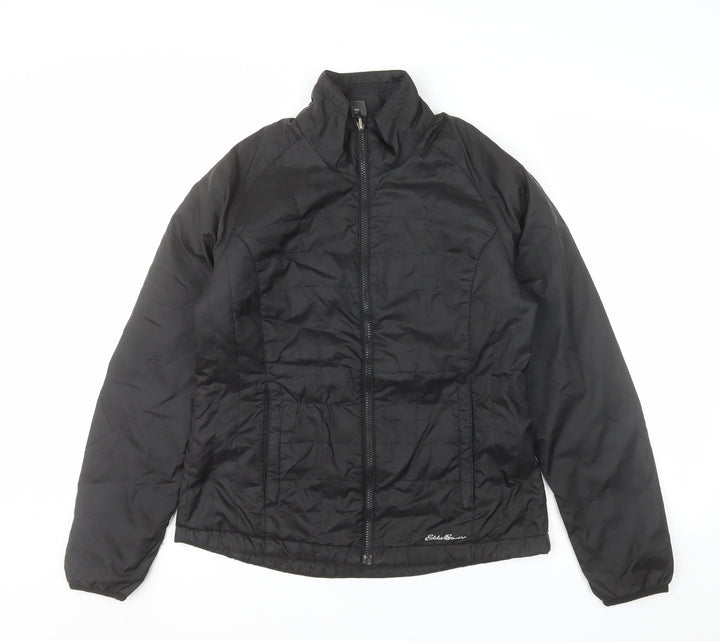 Eddie Bauer Women's Black M Quilted Puffer Jacket Winter Warm Coat