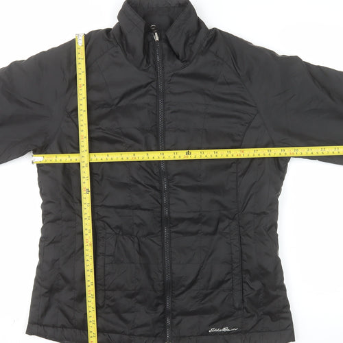 Eddie Bauer Women's Black M Quilted Puffer Jacket Winter Warm Coat