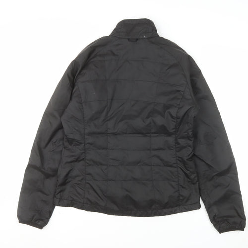 Eddie Bauer Women's Black M Quilted Puffer Jacket Winter Warm Coat