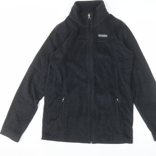 Columbia Women's Black Fleece Full Zip Jacket XL Outdoor