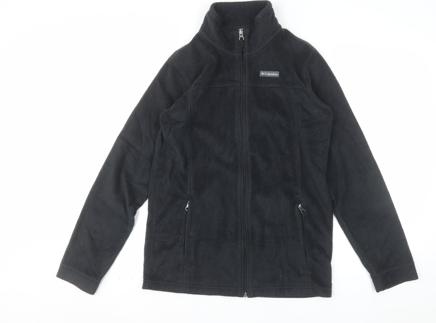 Columbia Women's Black Fleece Full Zip Jacket XL Outdoor