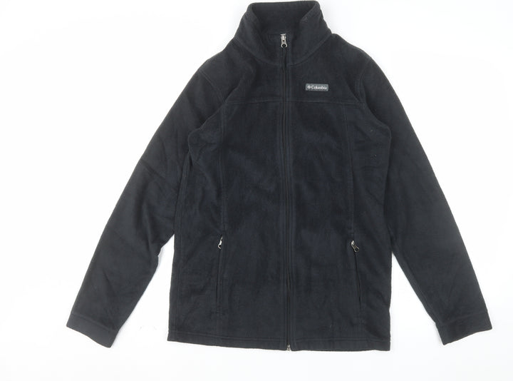 Columbia Women's Black Fleece Full Zip Jacket XL Outdoor