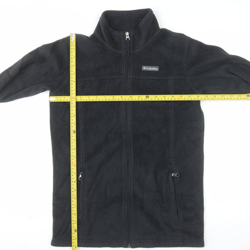 Columbia Women's Black Fleece Full Zip Jacket XL Outdoor