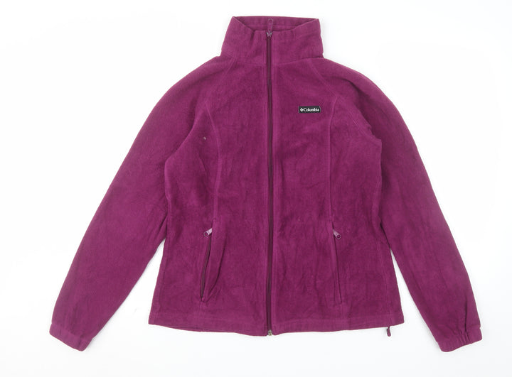 Columbia Women's Purple Fleece Full Zip Outdoor Jacket Size L