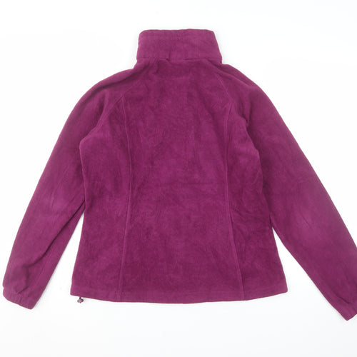Columbia Women's Purple Fleece Full Zip Outdoor Jacket Size L