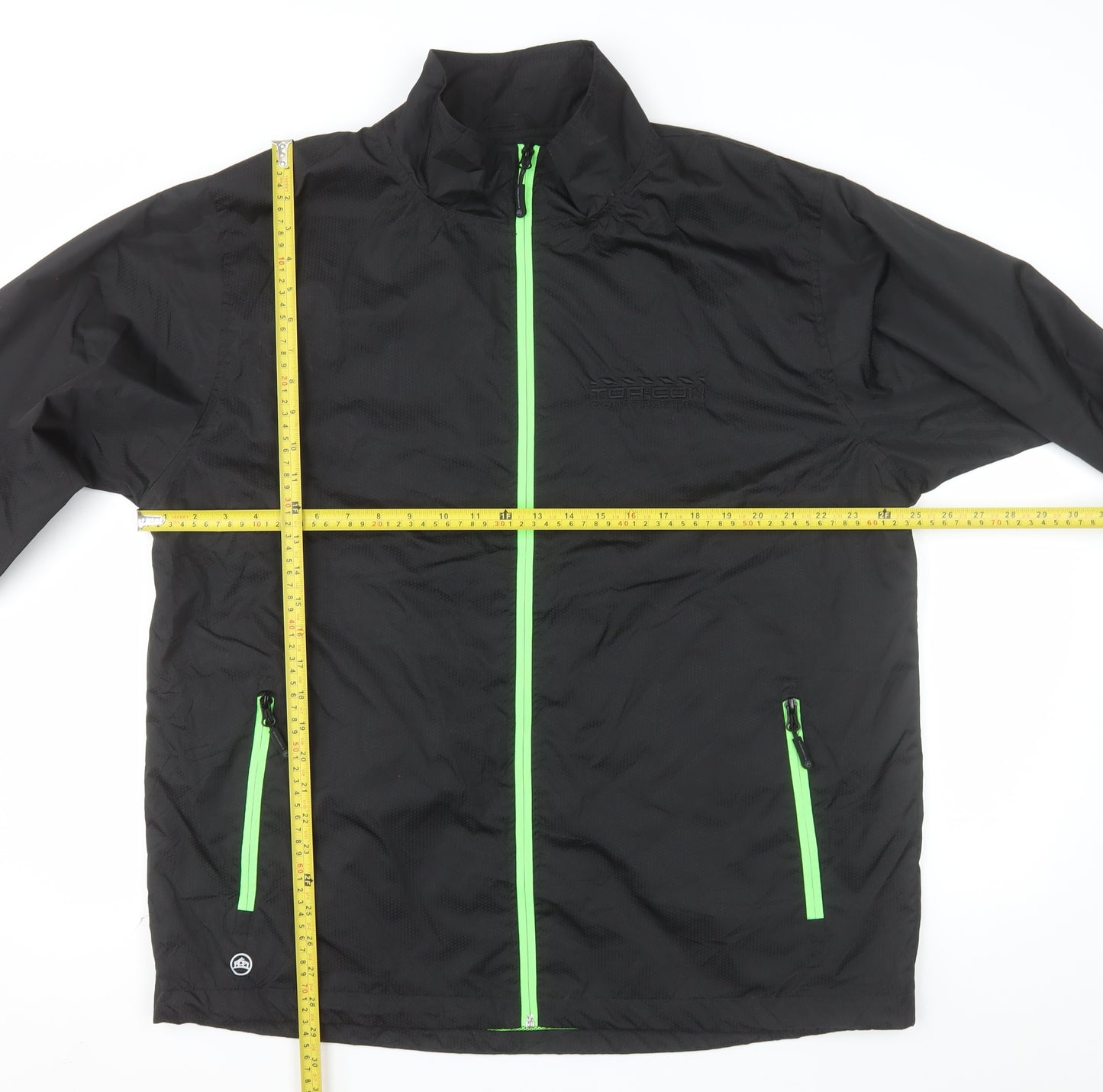 Stormtech Men's Black Windbreaker Jacket XL Polyester Lightweight