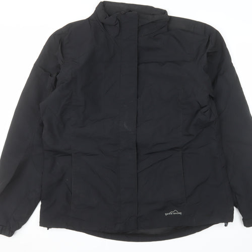 Eddie Bauer Men's Black L Water Resistant Puffer Jacket