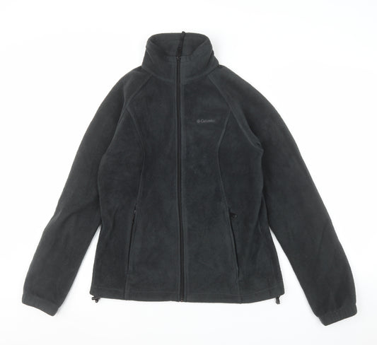 Columbia Women's Black Fleece Full Zip Jacket Size M