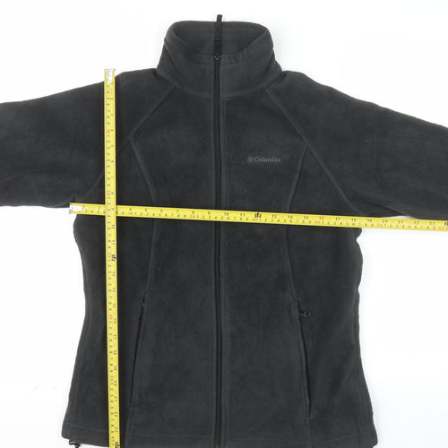 Columbia Women's Black Fleece Full Zip Jacket Size M