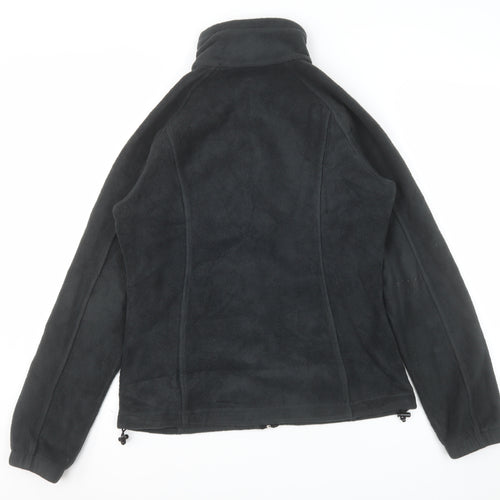 Columbia Women's Black Fleece Full Zip Jacket Size M