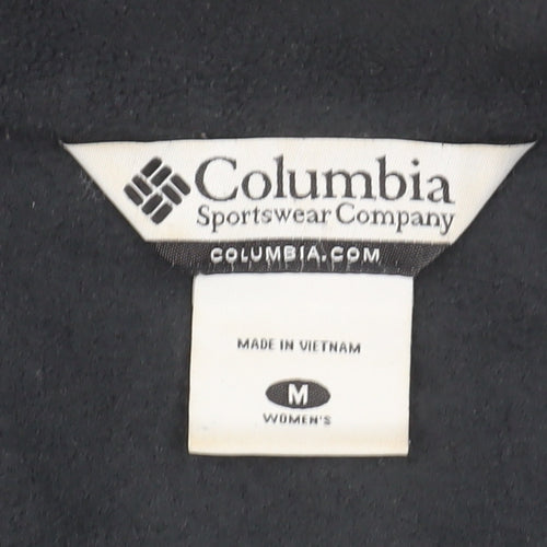 Columbia Women's Black Fleece Full Zip Jacket Size M