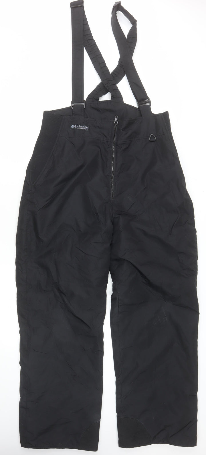 Columbia Men Black L Snow Pants Waterproof Insulated Winter Trousers