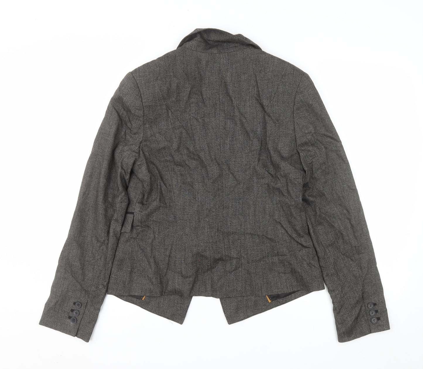 Le Château Women’s Grey Wool Blend Blazer Jacket M Regular Fit