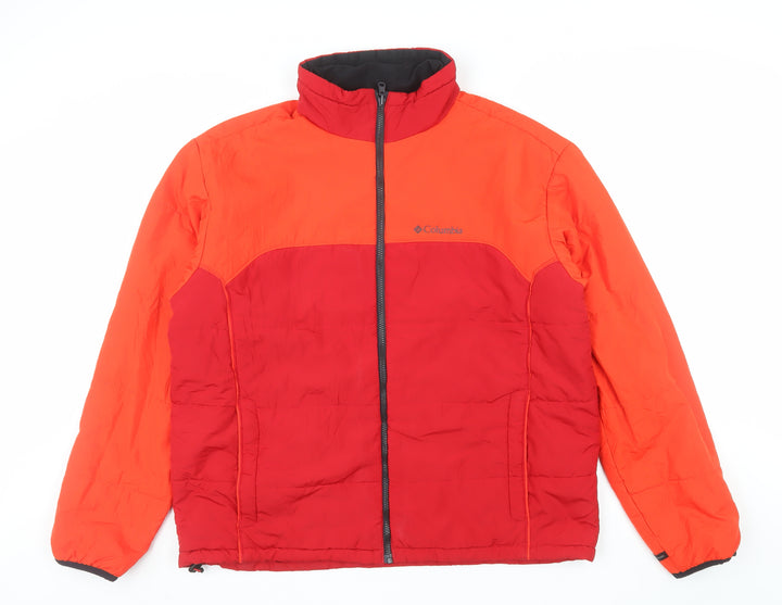 Columbia Men's Red XL Interchange Insulated Puffer Jacket
