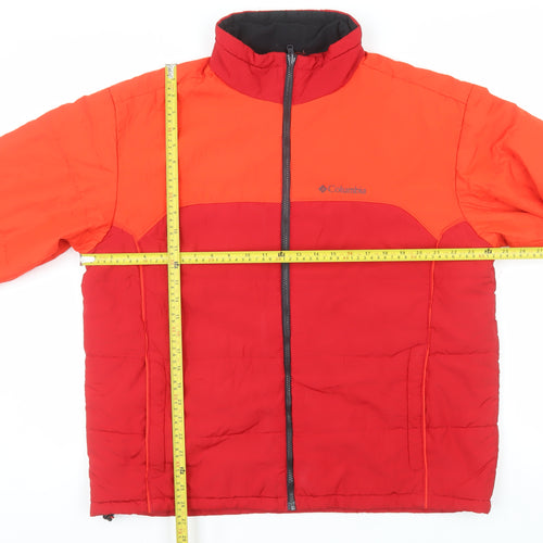 Columbia Men's Red XL Interchange Insulated Puffer Jacket