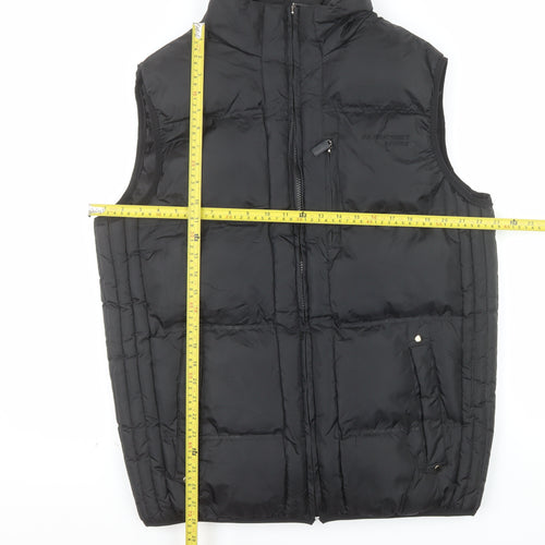 Fahrenheit Active Men's Black Puffer Gilet Waistcoat M Regular