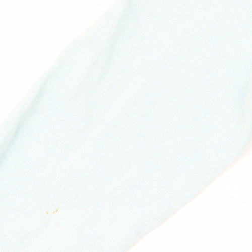 Crew Clothing Company Women’s Blue Cotton Cashmere Jumper Size 8