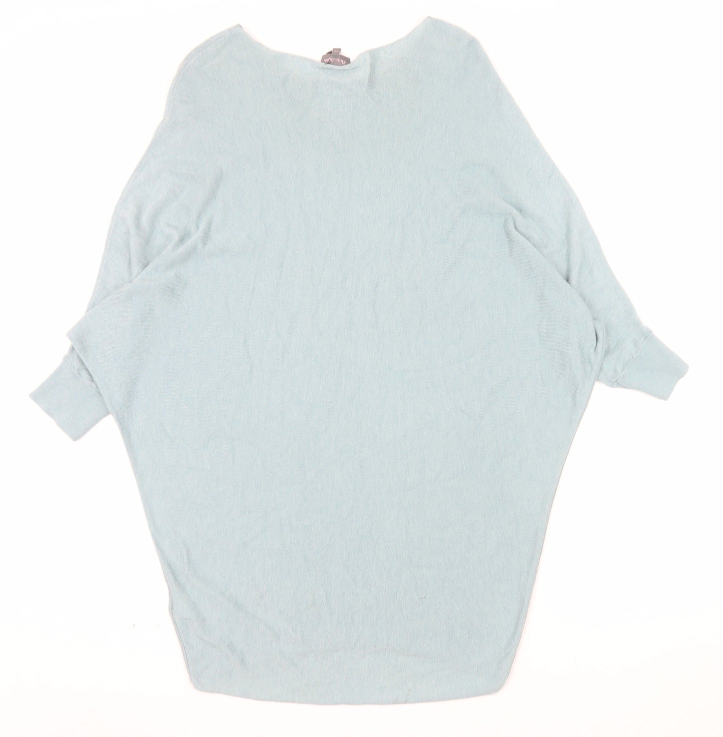Phase Eight Women's Blue Boat Neck Relaxed Fit Jumper XS