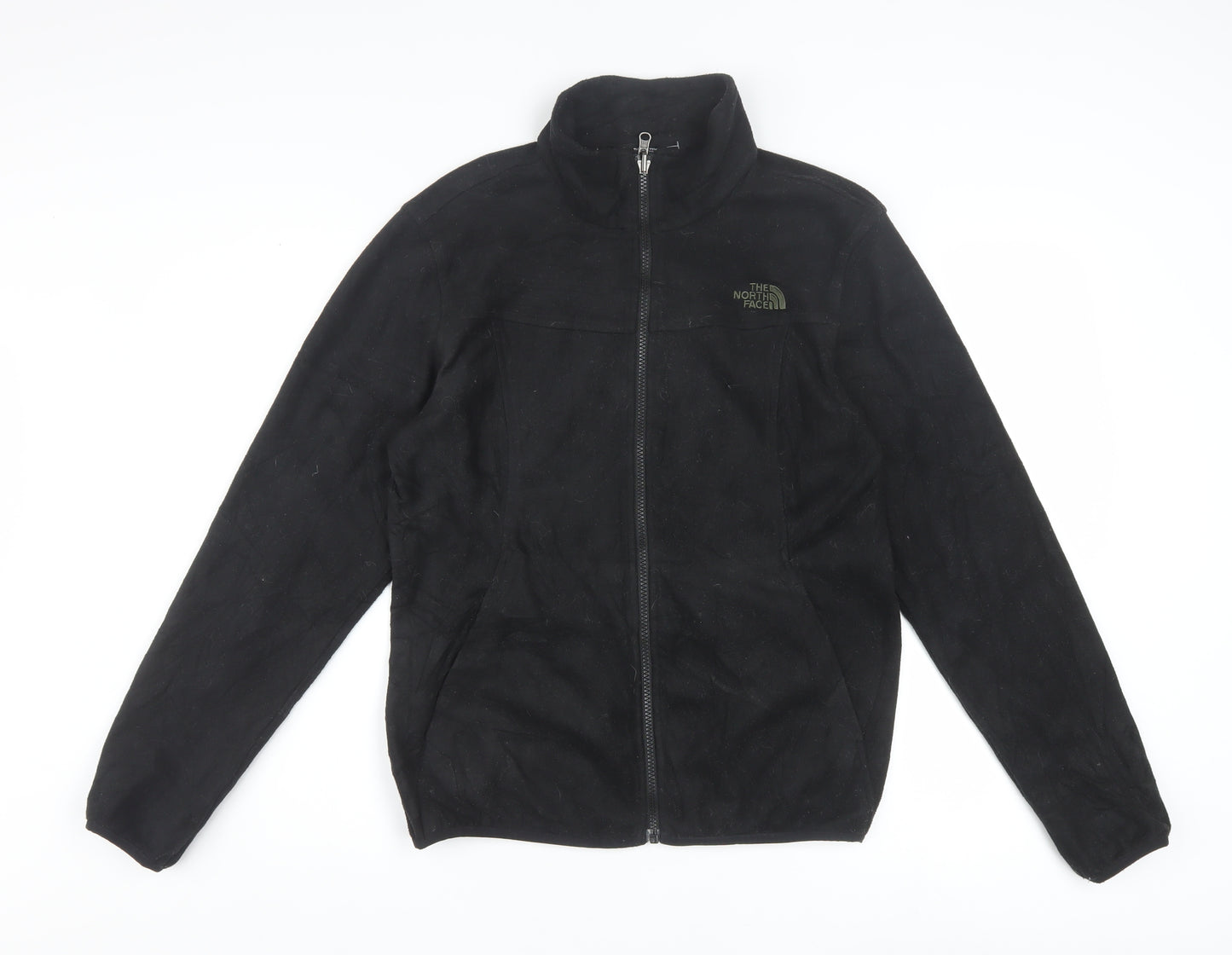 The North Face Women's Black Fleece Full Zip Jacket Size M