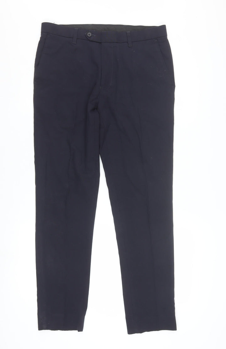 Next Men's Black Regular Fit Chino Trousers 32W 31L