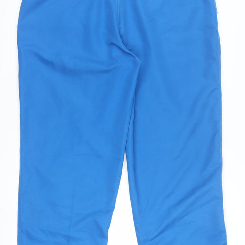 Dunlop Men’s Blue Chino Trousers 38W S Polyester Regular Fit
