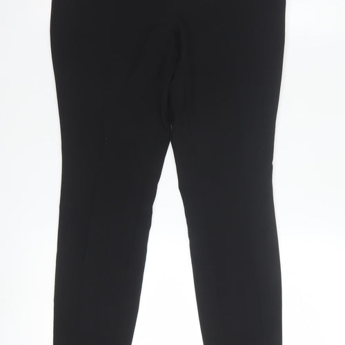Next Womens Black Petite Skinny Trousers Size 6 Slim Fit Business Workwear