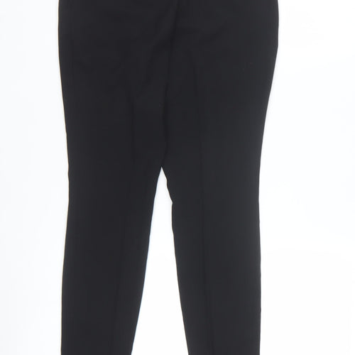 Next Womens Black Petite Skinny Trousers Size 6 Slim Fit Business Workwear
