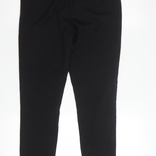 New Look Women's Black Straight Leg Trousers Size 8 Workwear