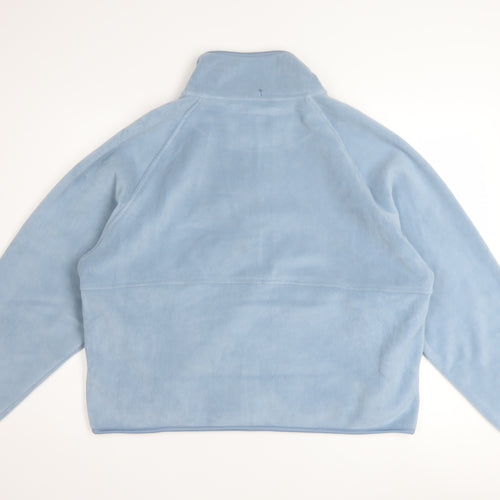 Next Women’s Blue Fleece Short Jacket Size M Casual Lightweight