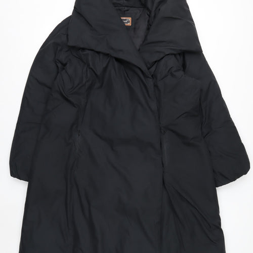 Marks and Spencer Women’s Black Long Puffer Coat Size 16