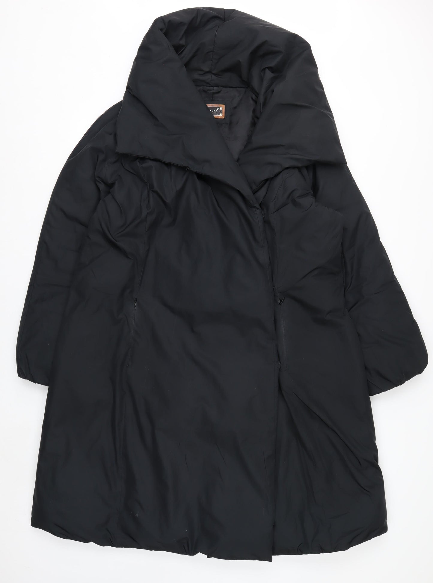 Marks and Spencer Women’s Black Long Puffer Coat Size 16
