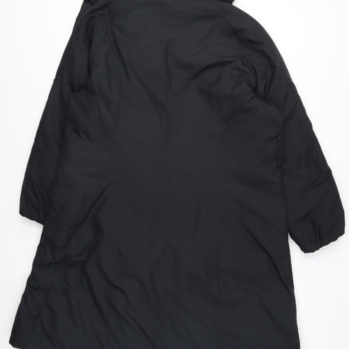 Marks and Spencer Women’s Black Long Puffer Coat Size 16