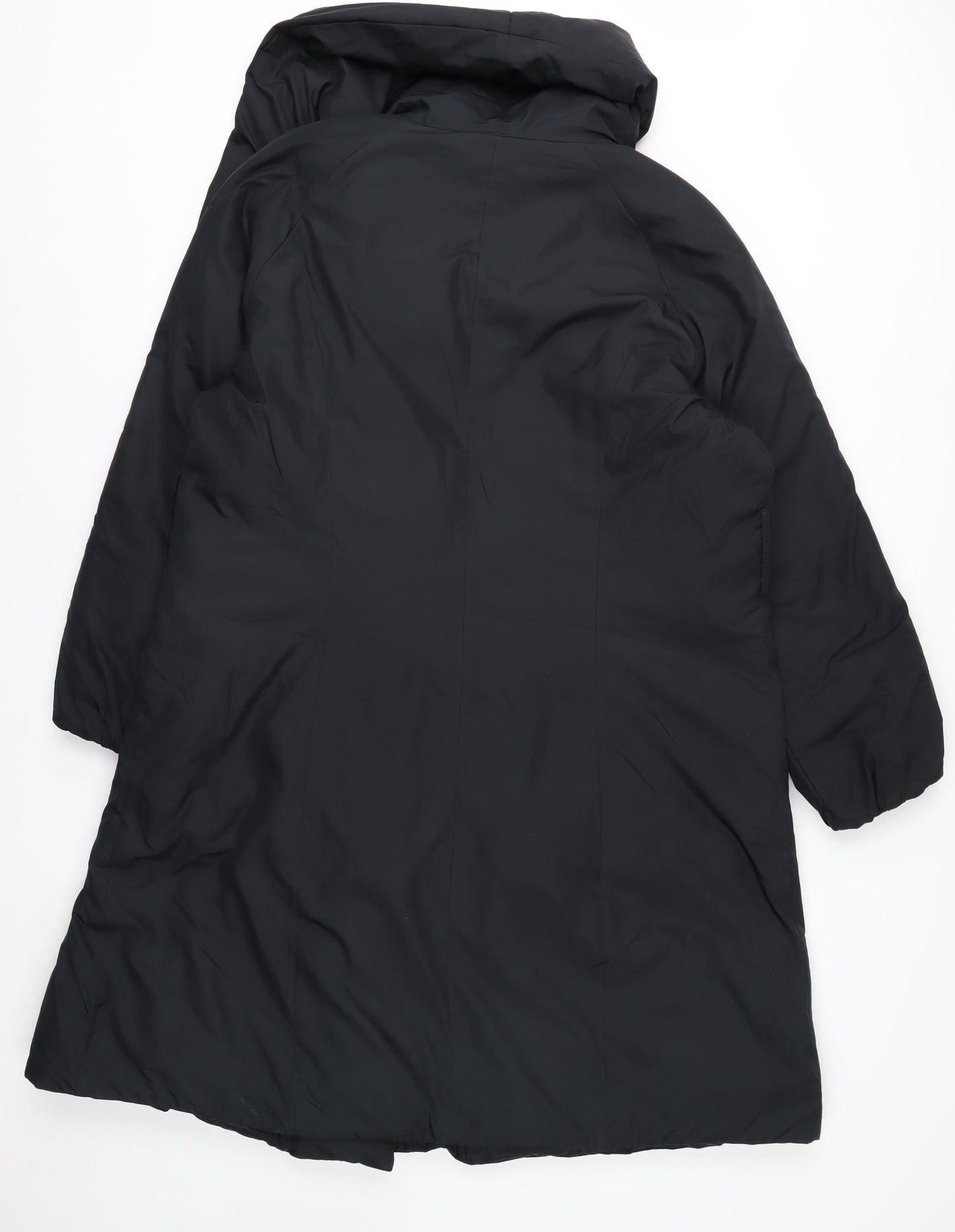 Marks and Spencer Women’s Black Long Puffer Coat Size 16