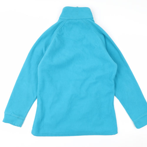 Regatta Women's Blue Fleece Full Zip Jacket Size 10 Outdoor