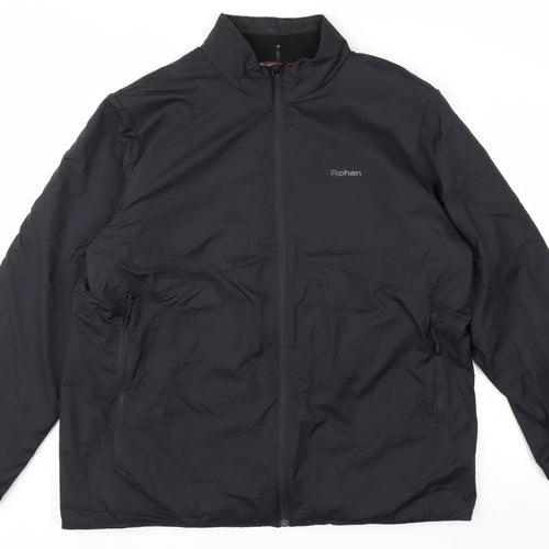 Rohan Men’s Black XL Water Resistant Lightweight Puffer Jacket