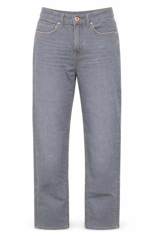 Marks and Spencer Women's Grey Straight Jeans Size 8 Regular Fit