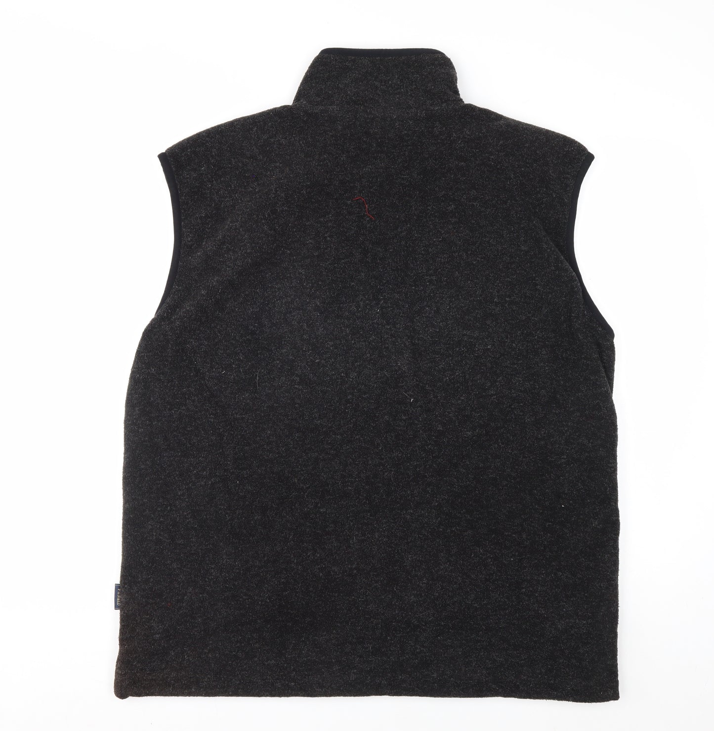 P.G. Field Men's Black Fleece Lined Waistcoat Bodywarmer Size L