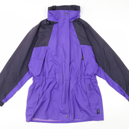 Regatta Women’s Purple Parka Jacket Size 10 Waterproof Windproof Outdoor