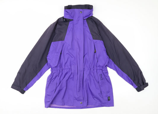 Regatta Women’s Purple Parka Jacket Size 10 Waterproof Windproof Outdoor
