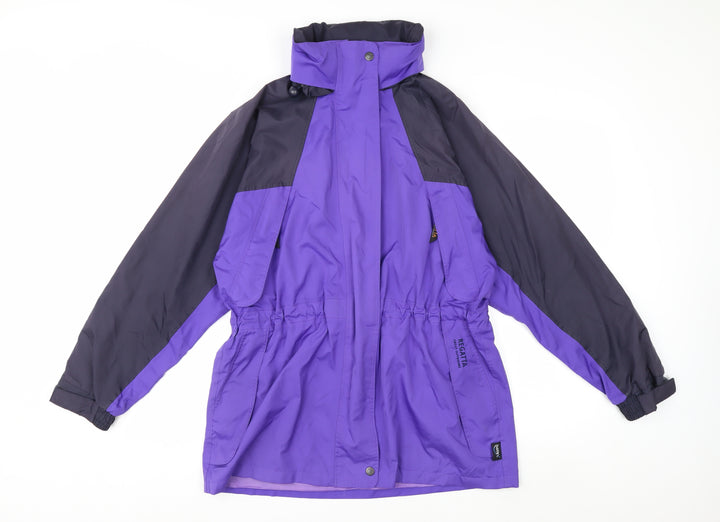 Regatta Women’s Purple Parka Jacket Size 10 Waterproof Windproof Outdoor