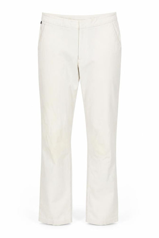 Front view of Ralph Lauren Women Beige Chino Trousers, size 4, Cotton Stretch