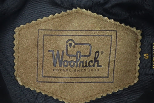 Woolrich Men’s Red Black Checked Wool Jacket Small Outdoor Workwear