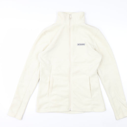 Columbia Men's Ivory Fleece Full Zip Outdoor Jacket Size S