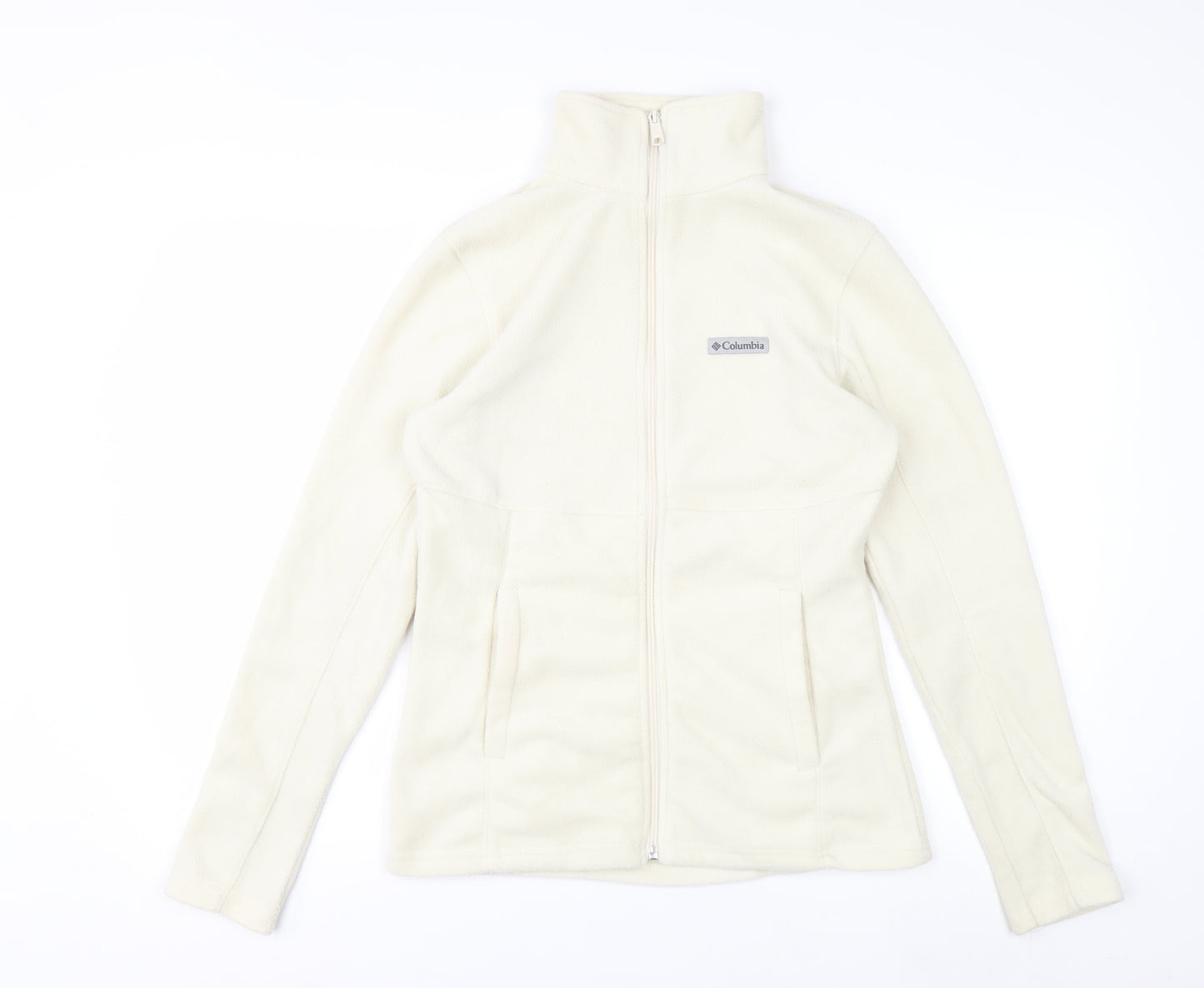 Columbia Men's Ivory Fleece Full Zip Outdoor Jacket Size S