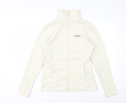 Columbia Men's Ivory Fleece Full Zip Outdoor Jacket Size S